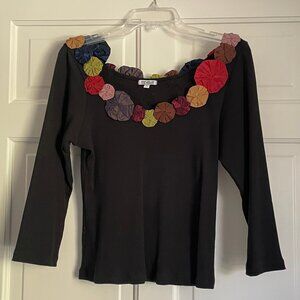 Cordelia Floral Embellished Top